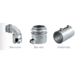 Box Curvo, Box Reto e Unidut Reto Seal Tubo